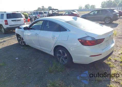 2019 Honda Insight Ex z USA, uszkodzony, nr VIN 19XZE4F53KE004024